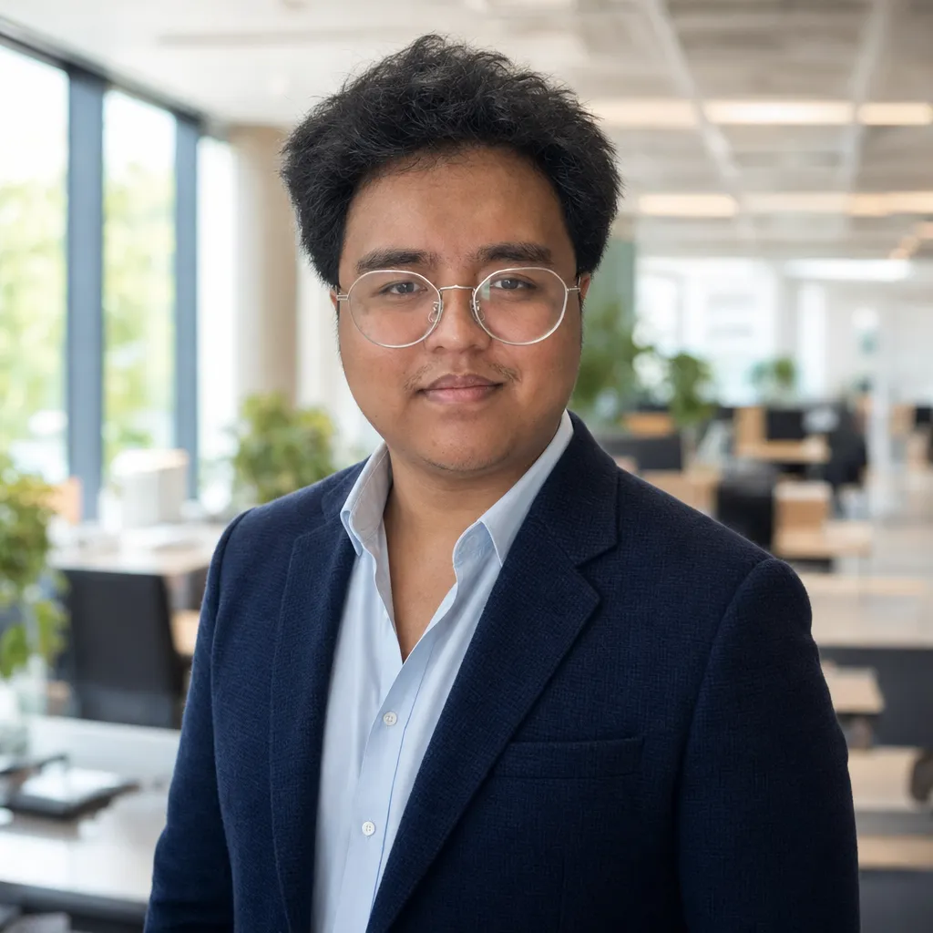 AI portrait result: Modern Office Portrait