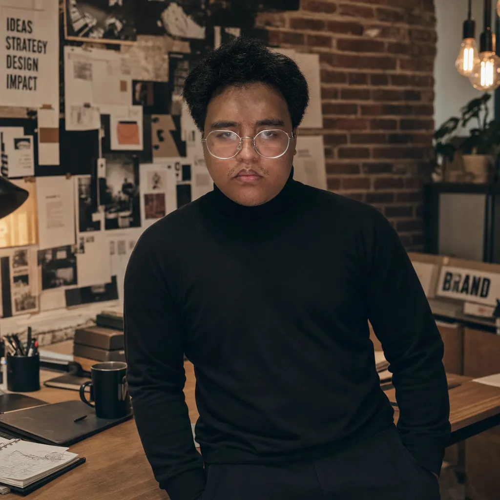 AI portrait result: Creative Director Vibe