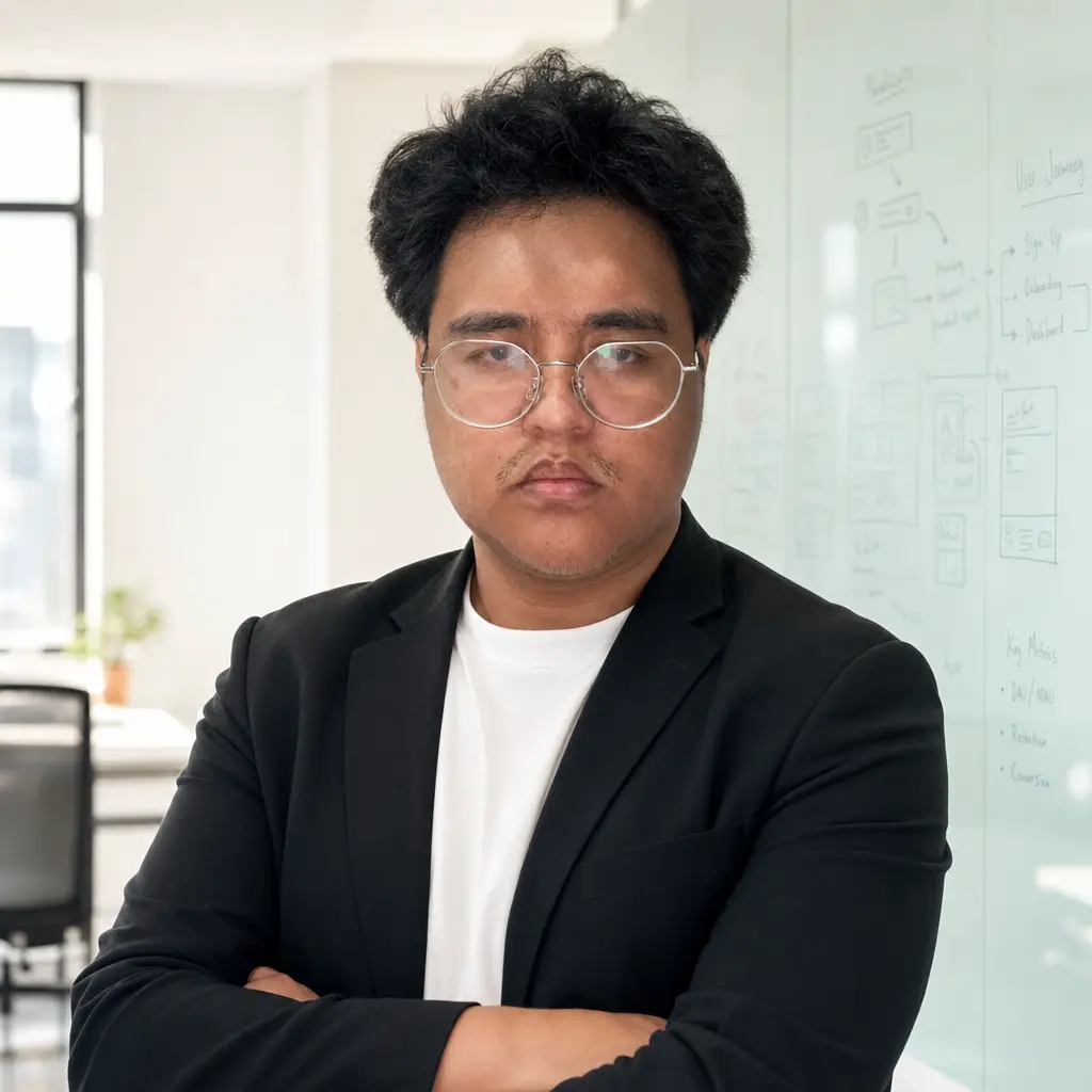 AI portrait: Tech Startup Founder (Professional / LinkedIn)
