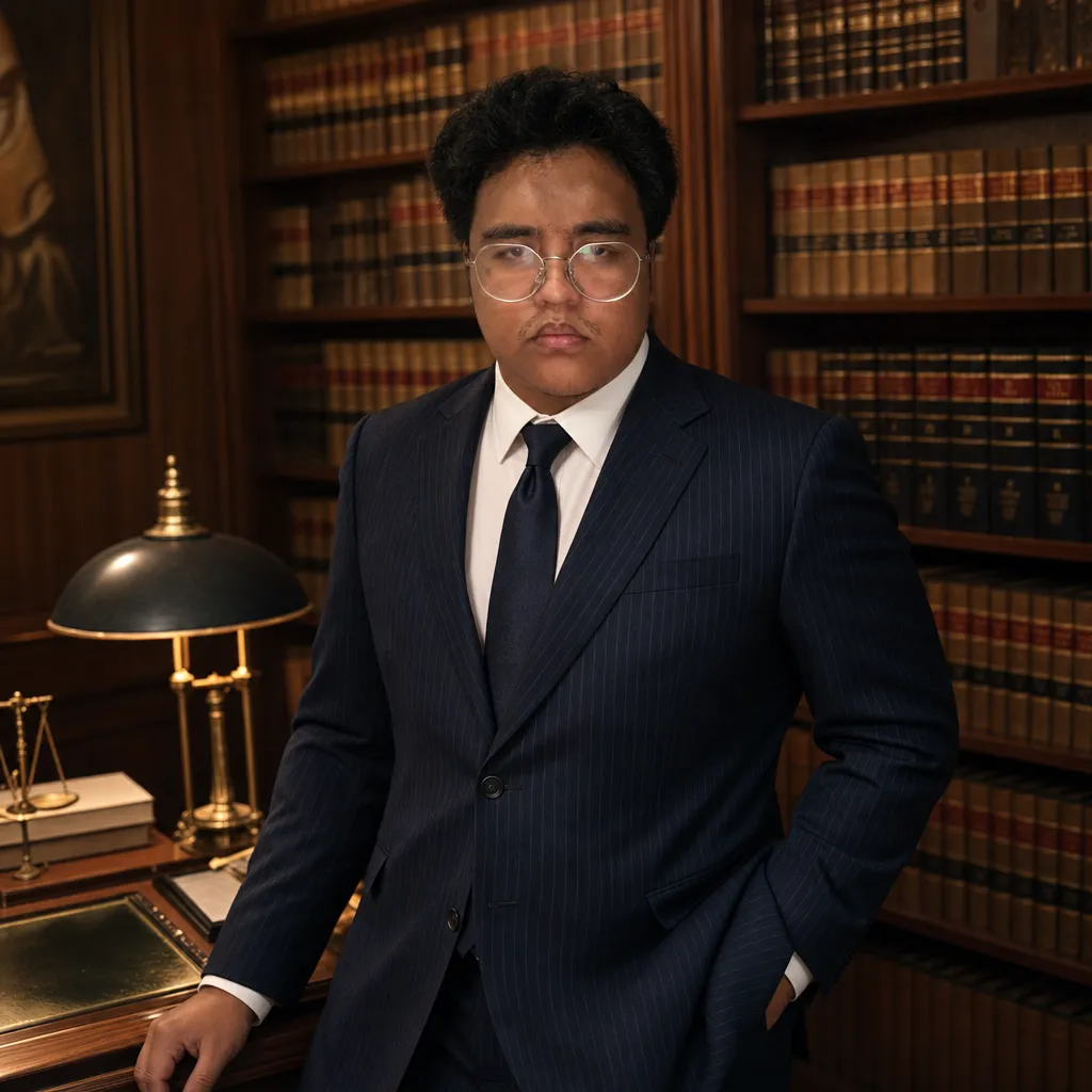 AI portrait result: Law Firm Partner