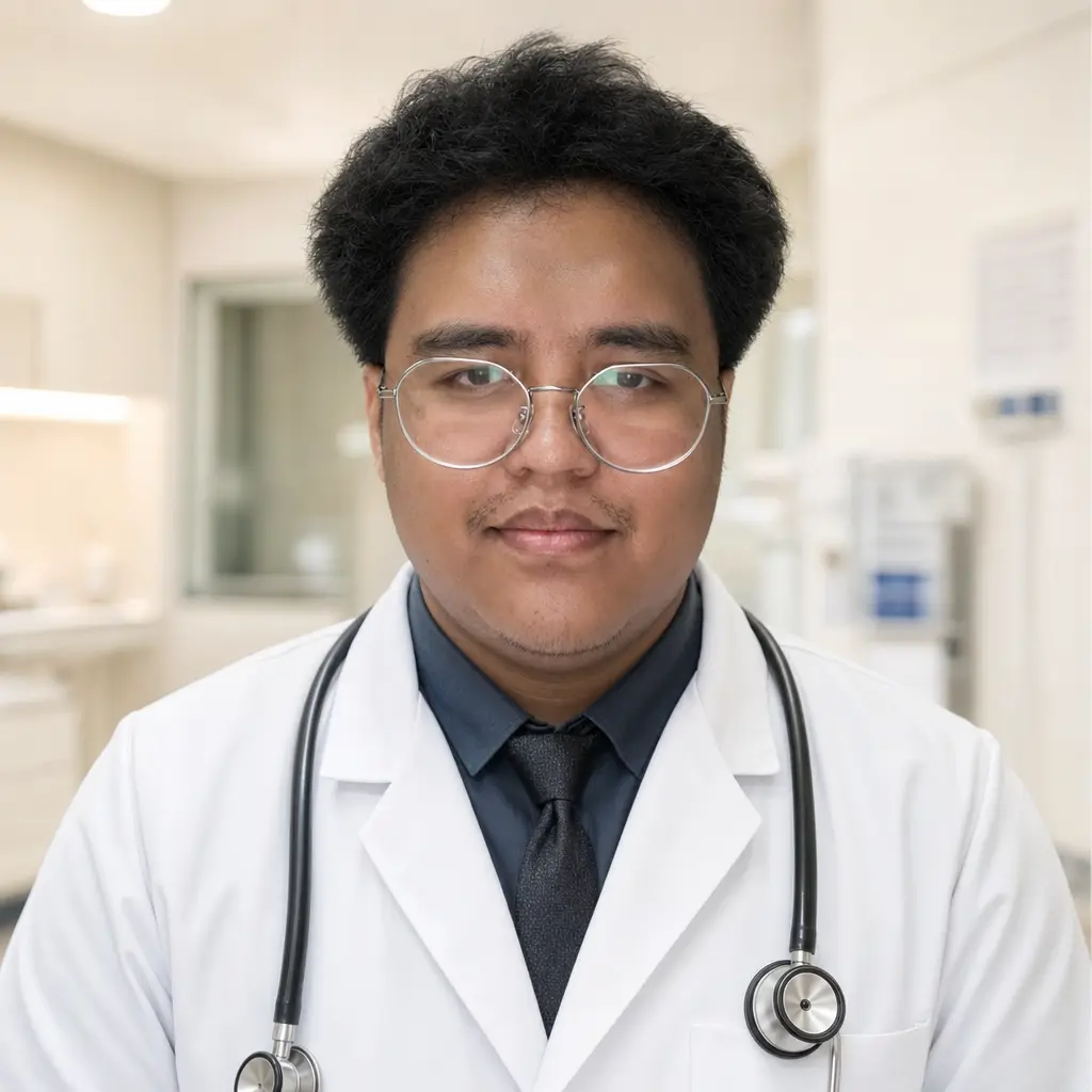 AI portrait: Medical Professional (Professional / LinkedIn)