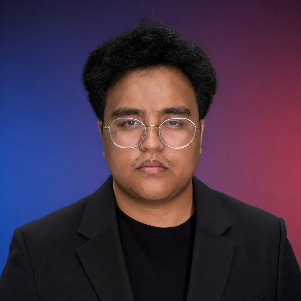 AI portrait: Tech Conference Badge Photo (Professional / LinkedIn)