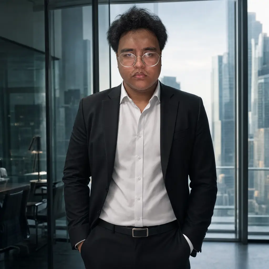 AI portrait: Power Stance CEO (Professional / LinkedIn)