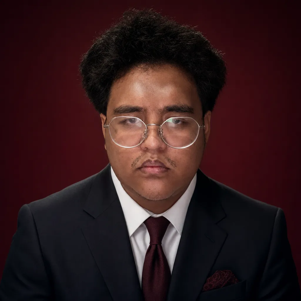 AI portrait result: Elegant Formal Portrait