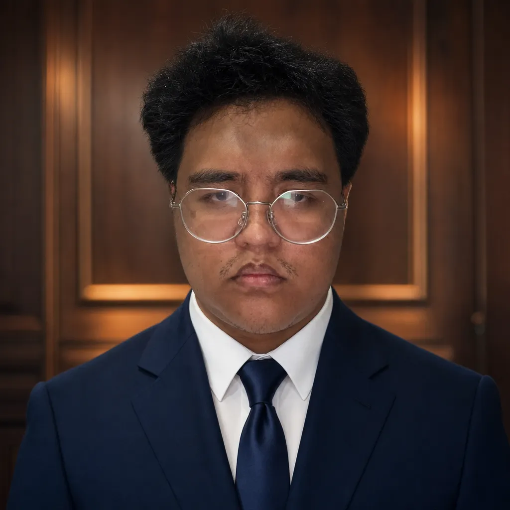 AI portrait result: Banker Classic