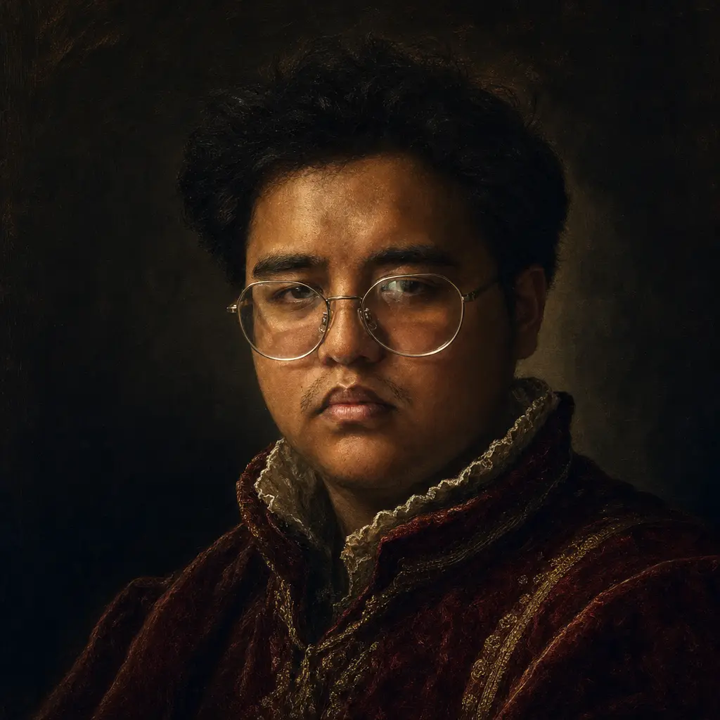 AI portrait: Renaissance Oil Painting (Cinematic / Editorial)