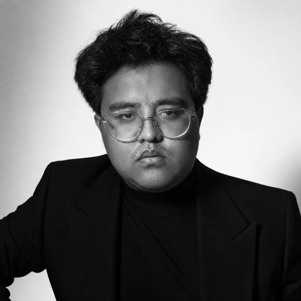 AI portrait result: Black & White Editorial