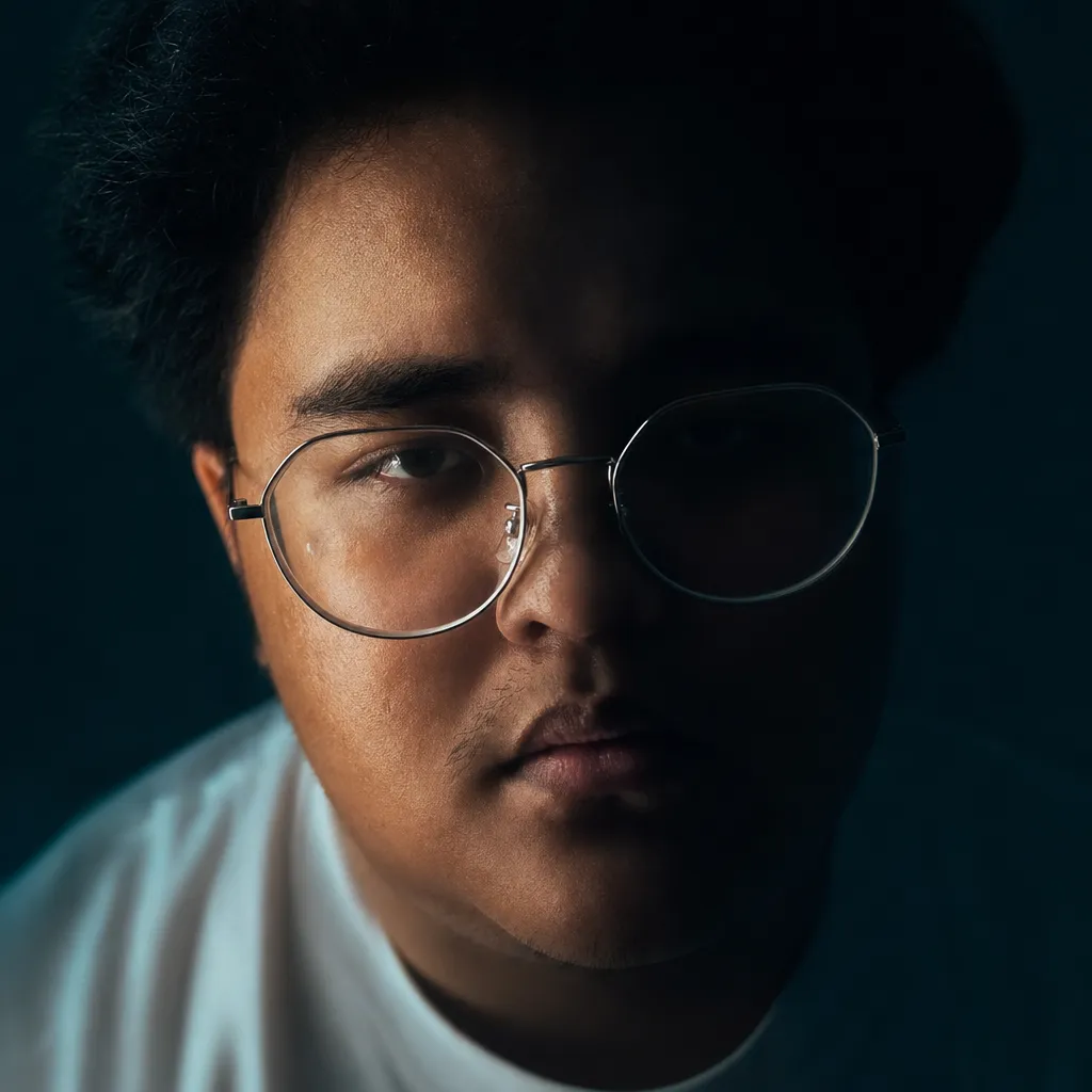 AI portrait result: Moody Cinematic Close-Up