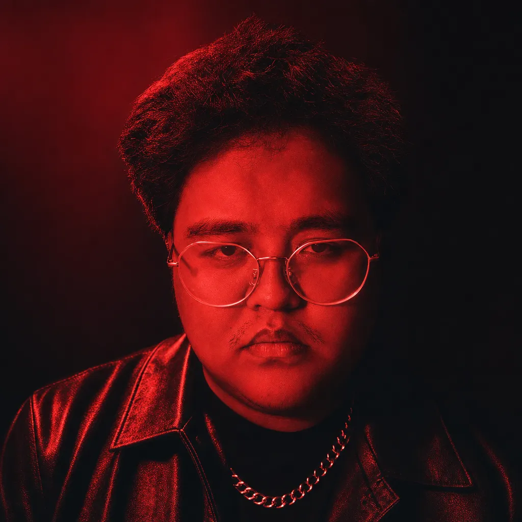 AI portrait result: Music Album Cover