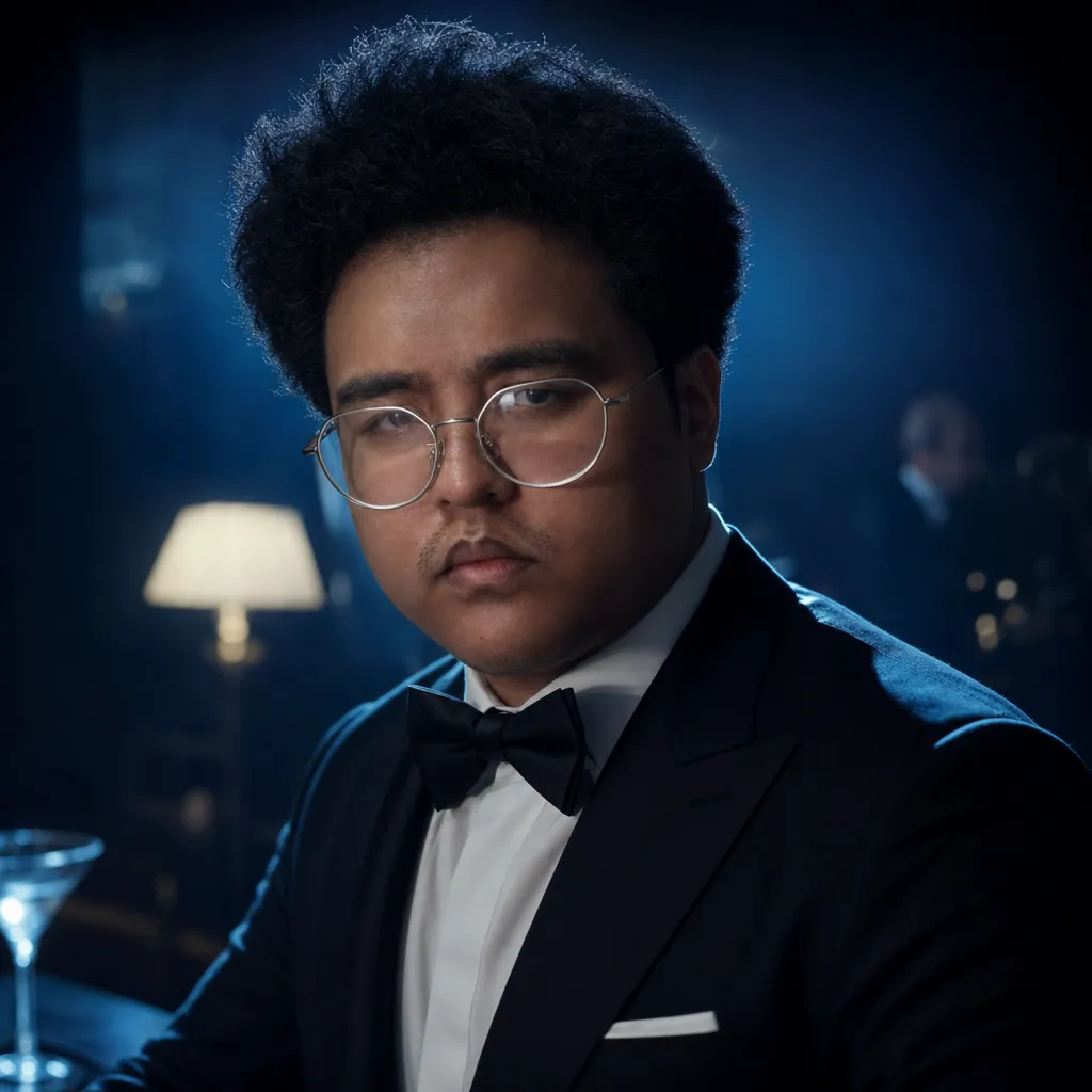 AI portrait result: Espionage Thriller
