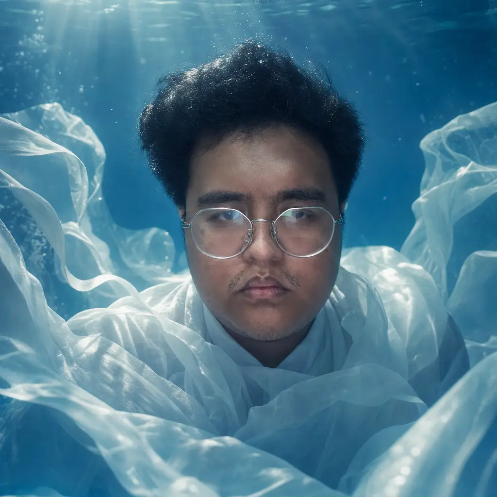 AI portrait: Underwater Ethereal (Cinematic / Editorial)