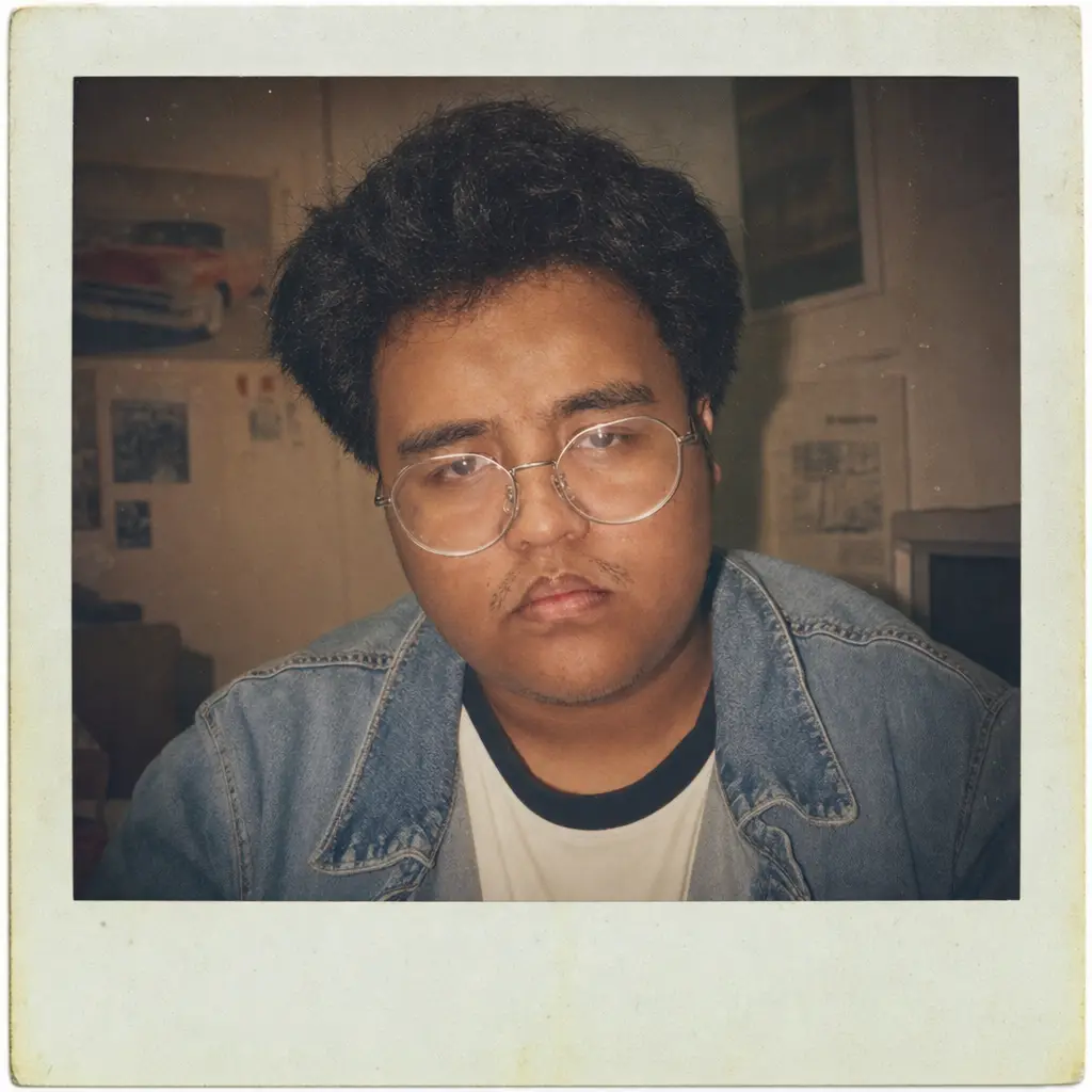AI portrait: Retro Polaroid Aesthetic (Cinematic / Editorial)