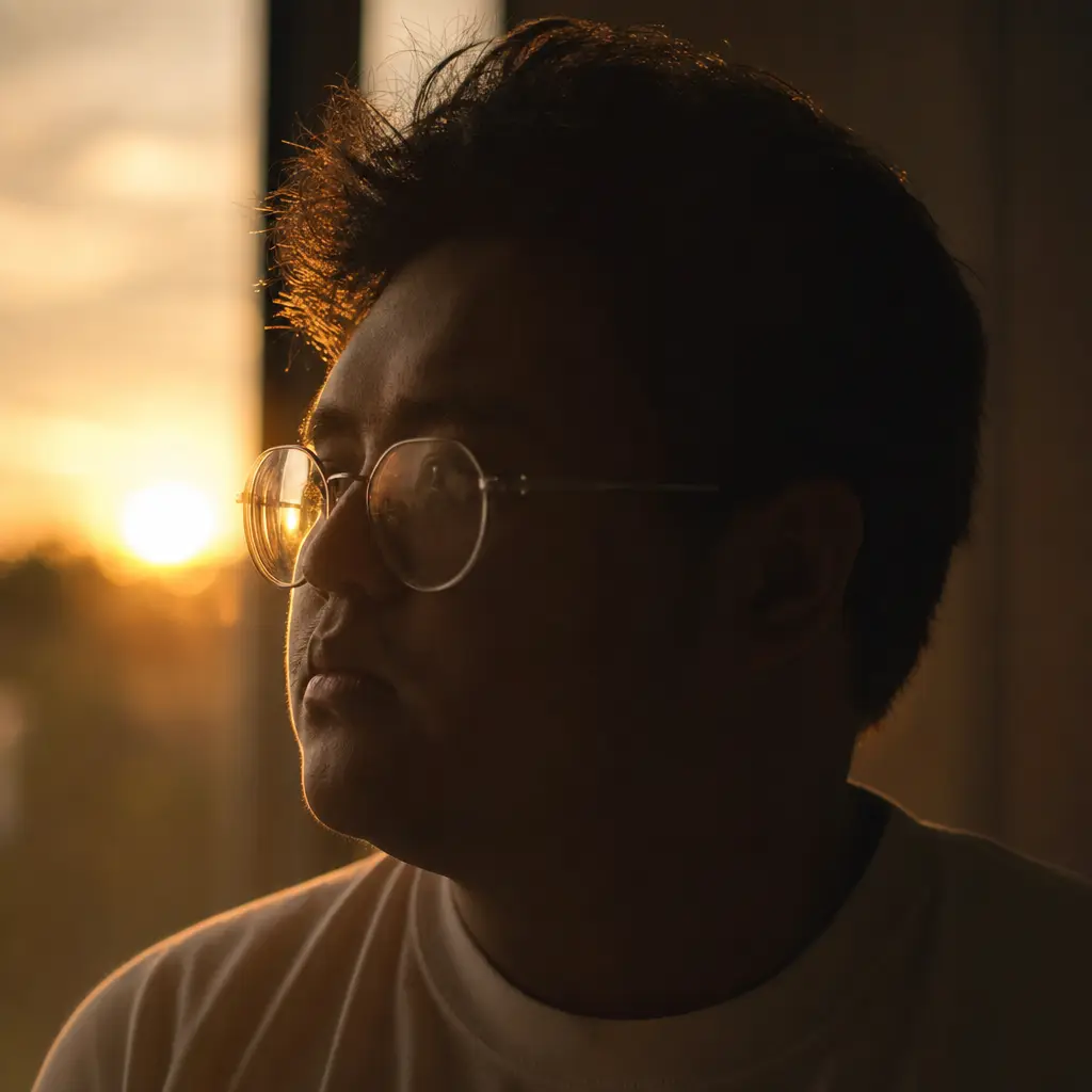AI portrait: Cinematic Silhouette (Cinematic / Editorial)