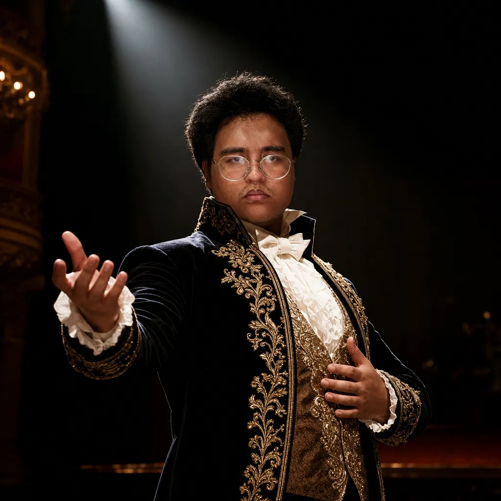 AI portrait result: Grand Opera Stage