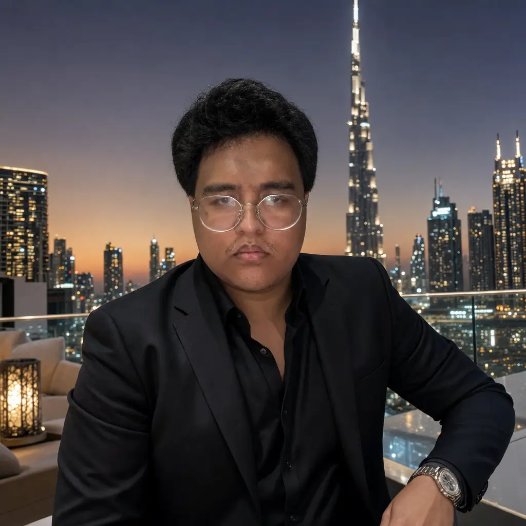 AI portrait: Dubai Skyline Luxury (Travel / Lifestyle)