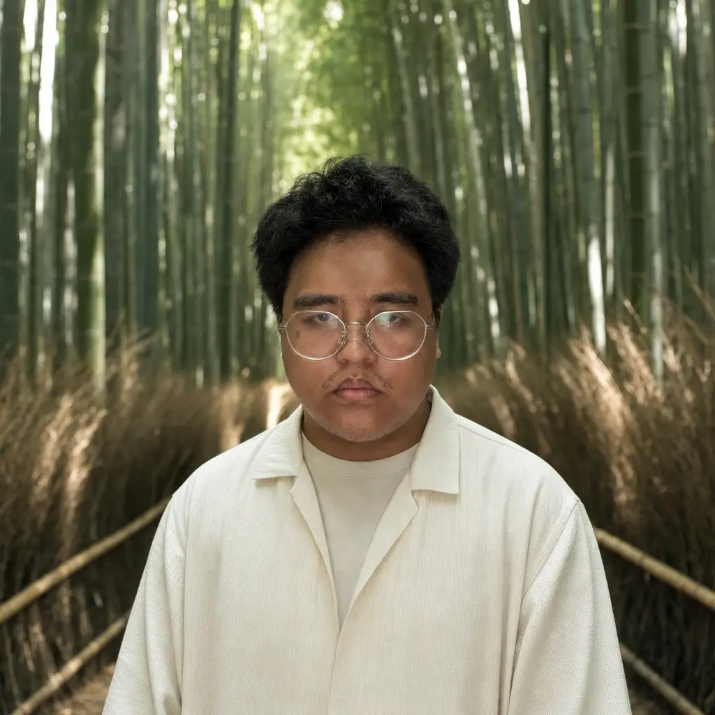 AI portrait: Kyoto Bamboo Forest (Travel / Lifestyle)
