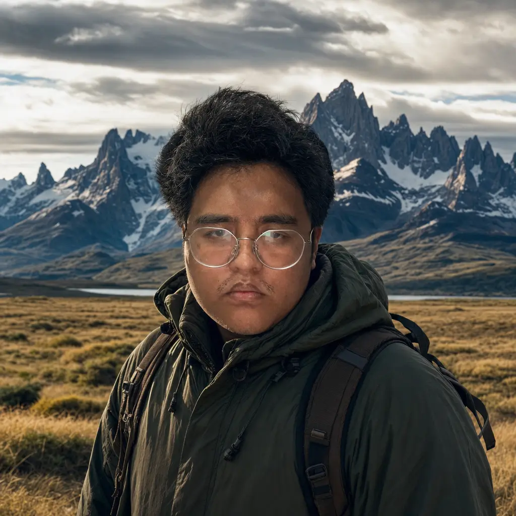 AI portrait: Patagonia Wilderness (Travel / Lifestyle)
