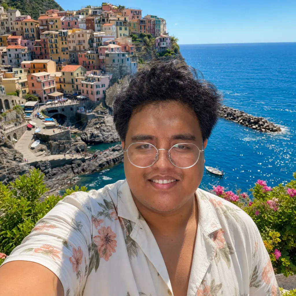 AI portrait: Cinque Terre (Travel / Lifestyle)