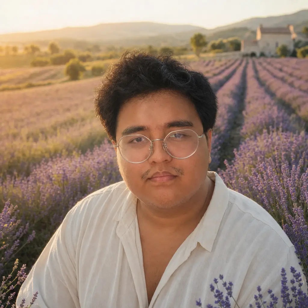 AI portrait: Provence Lavender (Travel / Lifestyle)