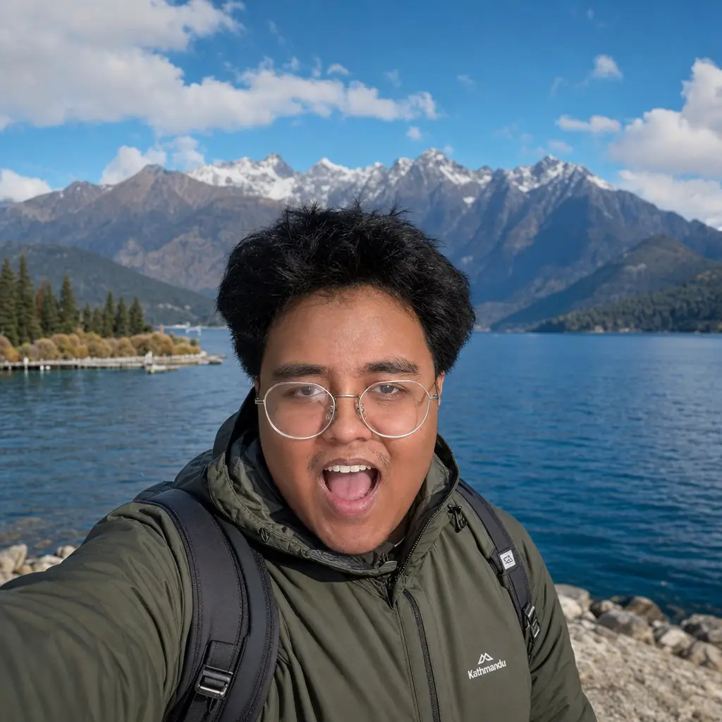 AI portrait: Queenstown Adventure (Travel / Lifestyle)