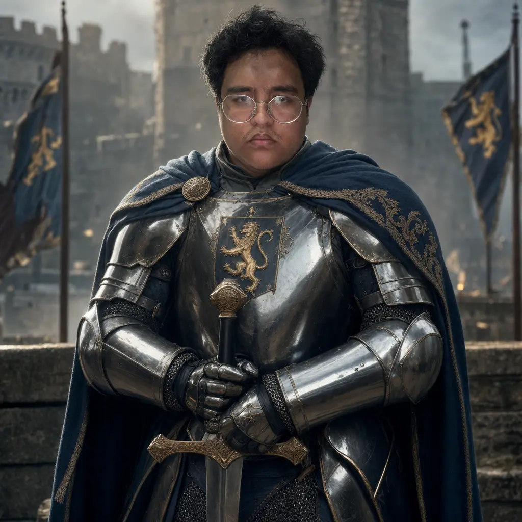 AI portrait: Medieval Knight (Fantasy / Themed)