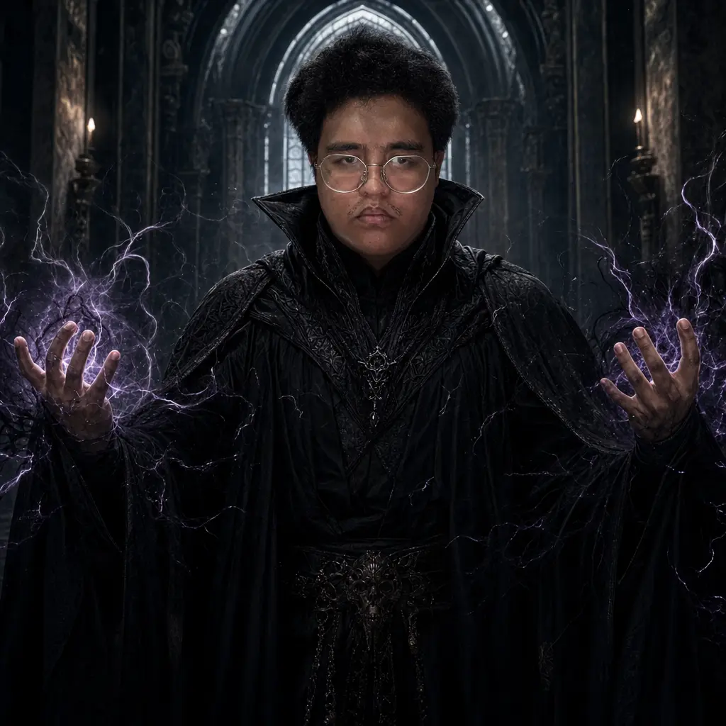 AI portrait: Dark Sorcerer / Villain (Fantasy / Themed)