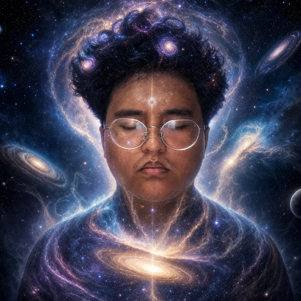 AI portrait: Cosmic Star Deity (Fantasy / Themed)