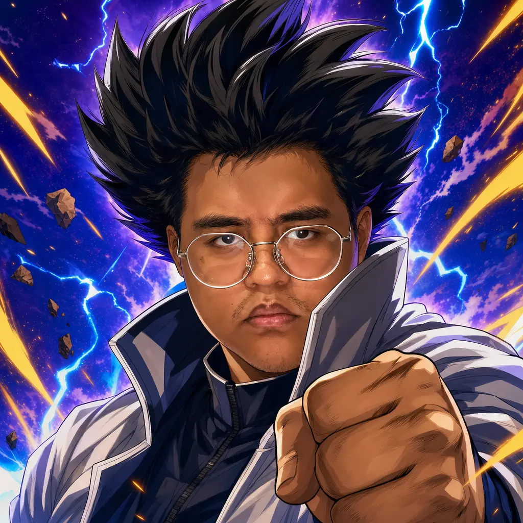 AI portrait: Anime Hero Style (Fantasy / Themed)