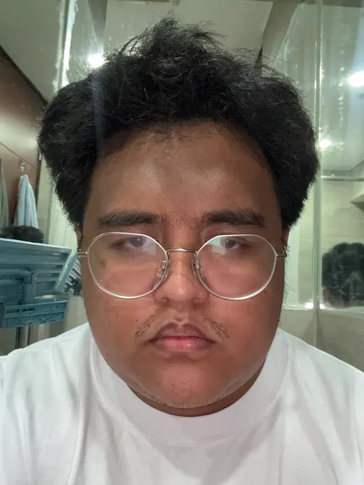 Original selfie (before)